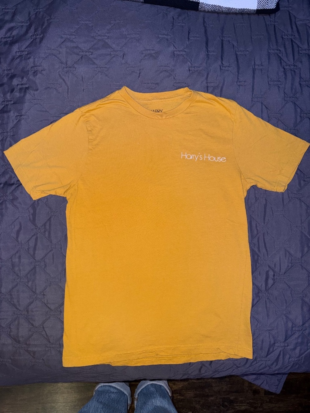 Harry Styles Harry’s House 2022 Official Merch Flower Tee Yellow M